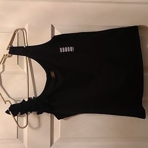 Black Flower Tank, Grace Elements, Size M